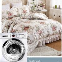 Gambar GG Flowers Print Ruffle Bedding Quilt Cover Set 100Persen Cotto dari Gadget Gurus undefined 2 Tokopedia
