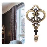 Gambar GG 1 Pair European Curtain Hooks Alloy Crown Curtain Hook Wall dari Gadget Gurus undefined 3 Tokopedia