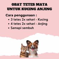 Gambar OBAT TETES MATA HEWAN PELIHARAAN MENGOBATI BELEK SAKIT MATA KUCING DAN dari TwoFamilyshp undefined 4 Tokopedia