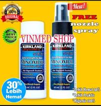 Gambar Kirkland Minoxidil 5 paket 2 botol dgn Nozzle Spray irit pemakaian dari haeira undefined 2 Tokopedia