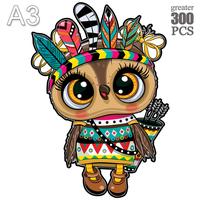 Gambar 2022 Diy Owl Wooden Animal Jigsaw Puzzle 3D Wooden Puzzles dari Savanta importir undefined 1 Tokopedia