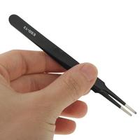Gambar EL Antistatic Electronics Precision Tweezers Set For Mobile Pho dari Electroo Elite undefined 5 Tokopedia