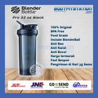 Gambar Shaker Blender Bottle Pro 32 oz air black blenderbottle botol hitam dari jatmikoq undefined 5 Tokopedia