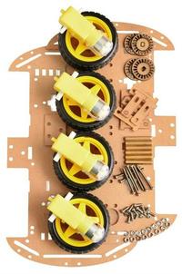 Gambar smart car 4wd chasis chase robot arduino 4wd dari Muhammad Donni undefined 2 Tokopedia