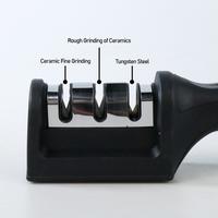Gambar Pengasah Pisau Dapur Knife Sharpener 3 Slot dari Toko Bahagia AR Semarang undefined 2 Tokopedia