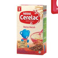 Gambar mob nestle cerelac bubur bayi 120 gr / bubur bayi 6+ 8+ / bubur bayi - Beras Merah dari Moenela Baby Shop undefined 2 Tokopedia