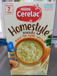 Gambar mob cerelac homestyle meals bubur tim 7+ 100 gr - Ayam Wortel dari Moenela Baby Shop undefined 2 Tokopedia