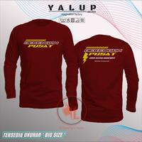 Gambar KAOS/BAJU DEKENGAN PUSAT BARU LENGAN PANJANG-KAOS TERLARIS WONG PUSAT - Hitam, XXL dari YALUP STORE undefined 2 Tokopedia