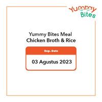 Gambar mob yummy bites meal - chicken broth and rice 145g dari Moenela Baby Shop undefined 3 Tokopedia