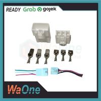 Gambar Socket Spul ACG ECM Aerox New N-max Freego set 3 pin Spull Yamaha - Sepasang dari WaOne Bengkel Online undefined 1 Tokopedia