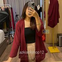 Gambar outer kardigan karin style korean - Hitam, l dari zena store1 undefined 2 Tokopedia