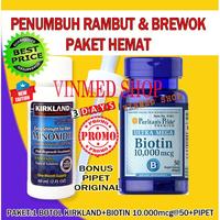 Gambar Paket Hemat Penumbuh Rambut Kirkland Minoxidil Dan Shampoo Biotin dari kenny shop_ undefined 2 Tokopedia