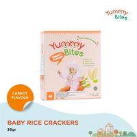 Gambar mob yummy bites rice crackers carrot 36gr dari Moenela Baby Shop undefined 1 Tokopedia