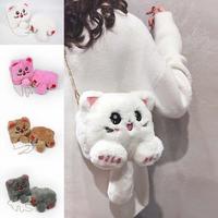 Gambar Tas Selempang Boneka Kucing FYKACU Tali rantai Tas bulu style SNI - Coklat dari Diary Boneka undefined 1 Tokopedia