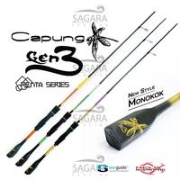 Gambar Joran CAPUNG 622 /662/702/732/762 UL Gen 3 Penta Series - Free Packing - 622 UL dari Umpan Kriik undefined 4 Tokopedia