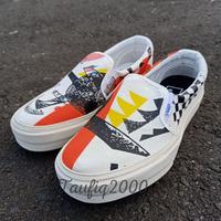 Gambar Sepatu Vans Slip On MOMA IMPORT CHINA BNIB Pria Wanita dari damaifitriasop undefined 2 Tokopedia