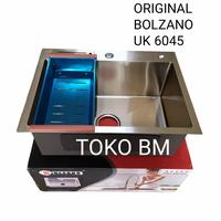 Gambar PTR paket sink bolzano 6045+kran flexibel tanem walker+ t sabun dari nindya05 undefined 2 Tokopedia