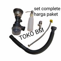 Gambar PTR paket sink bolzano 6045+kran flexibel tanem walker+ t sabun dari nindya05 undefined 4 Tokopedia