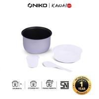 Gambar Niko Rice Cooker 1 Liter Mini Kawai Penanak Nasi Mini 1L - Merah Muda dari Sajun Electronic Serpong undefined 4 Tokopedia