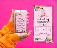 Gambar Undangan Nikah Digital E Invitation Bisa unt. Sosmed CV649 dari FARlSCA STORE undefined 4 Tokopedia