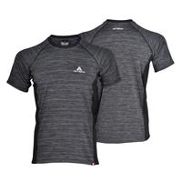 Gambar AVTECH - Baselayer Kaos Manset Lengan Pendek Pria Wanita Baju Sport Gym Lari Outdoor Slim Fit Dry Fit - GALAPAGOS - ABU, S dari Avtech Adventure Technology undefined 2 Tokopedia