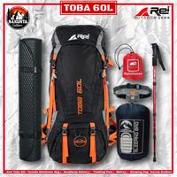 Gambar Tas Gunung Arei Toba - paket pendaki lengkap - paket alat camping - dari RENolshp undefined 1 Tokopedia