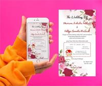 Gambar Undangan Nikah Digital E Invitation Bisa unt. Sosmed CV649 dari FARlSCA STORE undefined 3 Tokopedia