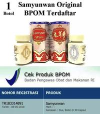 Gambar SAMYUNWAN OBAT PENGGEMUK BADAN PENAMBAH NAFSU MAKAN SAM YUN WAN BPOM dari verano aldo undefined 4 Tokopedia