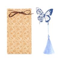 Gambar MIHAN School Office Supplies Brass Bookmark Retro Butterfly Rose Book dari anak ninja undefined 3 Tokopedia