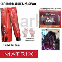Gambar Cat Matrix Socolor 6.28 6VMo Violet Mocha Dark Brown 90ml cat saja dari hian alex undefined 1 Tokopedia