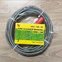 Gambar Kawat Pembersih Pipa Air Pipe Cleaner 5 M Perlancar Mampet Tersumbat dari renitav sidia undefined 1 Tokopedia