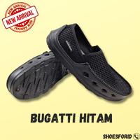 Gambar SEPATU KARET CASUAL SLIP ON PRIA MICKELSON BUGATTI by ARDILES - HITAM, 41 dari Shoes For Us undefined 2 Tokopedia