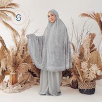 Gambar Seradia x Fitrop - Mukena Asheeqa Belmont Prayer Set Free Sajadah Mini dari jingga-a undefined 4 Tokopedia