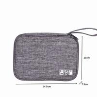 Gambar Travel Accessory Cable Bag Portable Digital USB Electronic Organizer dari Rinisashop undefined 3 Tokopedia