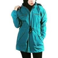 Gambar PARKA CEWEK L/XL/ XXL / XXXL / PARKA JUMBO / JAKET PARKA WANITA / - hijau tosca, XL dari Toppi hit undefined 4 Tokopedia