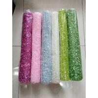 Gambar kain tile salju /snow mesh / flower bouquet / gift wrap rol 5 yard dari mokorimban7 undefined 1 Tokopedia