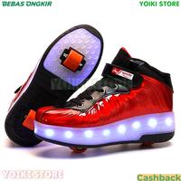 Gambar Y.S Sports Roller Skates Heelys Sepatu Dua Roda Sepatu Roda Anak-anak - Pink, 32 dari YOIKI JKTSTORE undefined 1 Tokopedia
