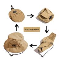 Gambar KKV-Dylee&Lylee Waterproof Bucket Hat/Storage Bucket Hat/Four Colors dari asihcandrasop undefined 3 Tokopedia