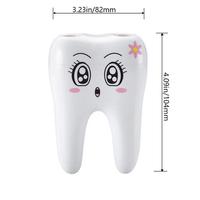 Gambar FISHSTICK Tempat Sikat Gigi Putih 4lubang Aksesoris Kamar Mandi Bentuk dari hajashs undefined 2 Tokopedia