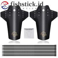 Gambar FISHSTICK 2pcs Mudguard Cycling Accessories Mud Guards Fenders Road dari rfei shop undefined 1 Tokopedia