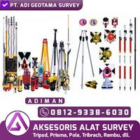 Gambar Mini Prisma Set Topcon Lengkap Target Laser Sokkia TS Merah Putih dari Adi Geotama Survey undefined 4 Tokopedia