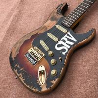 Gambar ZD High quality Relic electric guitar SRV style Alder body wi dari zidan83 undefined 3 Tokopedia
