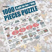 Gambar (TSO) 1000pcs/set 2021memorative Jigsaw Puzzles Mainan Edukasi dari atikah gamis undefined 2 Tokopedia