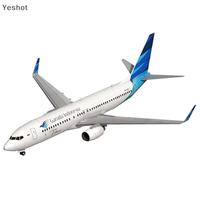 Gambar Yeshot 1:100 Boeing 737-800 Pesawat Airlines 3D Model Kertas DIY dari Zulkika Store undefined 3 Tokopedia