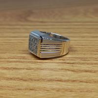 Gambar cincin berlian pria asli cincin perak pria asli cincin stempel dari salamaah store undefined 2 Tokopedia