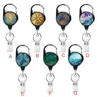 Gambar Mocho Badge Reel Office Supply Gaya Eropa Tarikan Mudah Keyring ID Hol dari nbilaaaaaaa undefined 2 Tokopedia