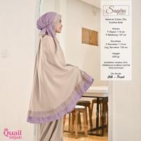 Gambar [Restock 180223] Mukena Royal SAQIRA New Quail Hijab Ori Murah diskon dari aminah ari shop undefined 1 Tokopedia