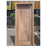 Gambar pintu dan kusen kayu jati solid dari ''gitta undefined 1 Tokopedia