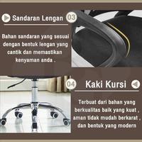 Gambar KURSI KANTOR / KURSI JARING / KURSI MULTIFUNGSI - Hitam dari HTDSPORT X undefined 4 Tokopedia