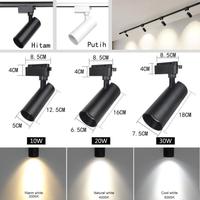 Gambar lampu led track light cob 30w lampu spot light rel 30 watt HL X1030 - hitam P natural dari Sumber Jaya Lighting undefined 1 Tokopedia